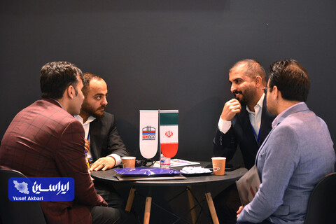 غرفه فولاد مبارکه در دومین روز پنجمین نمایشگاه بین‌المللی زنجیره تامین فولاد کرمان