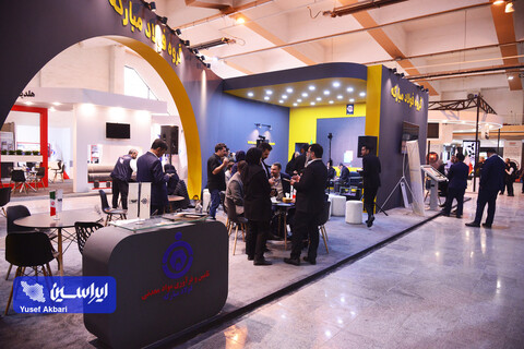 غرفه فولاد مبارکه در دومین روز پنجمین نمایشگاه بین‌المللی زنجیره تامین فولاد کرمان