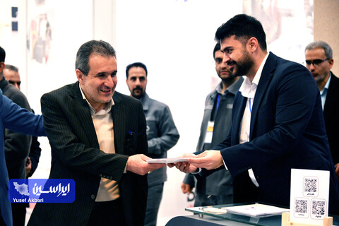 غرفه فولاد مبارکه در سومین روز پنجمین نمایشگاه بین‌المللی زنجیره تامین فولاد کرمان