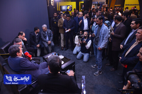 غرفه فولاد مبارکه در سومین روز پنجمین نمایشگاه بین‌المللی زنجیره تامین فولاد کرمان