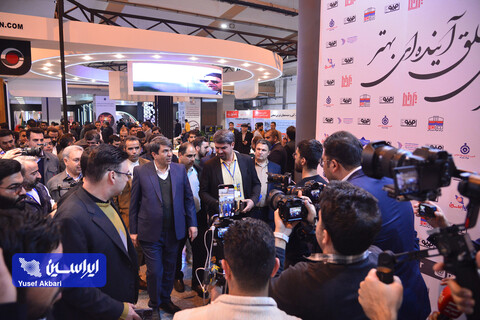 غرفه فولاد مبارکه در سومین روز پنجمین نمایشگاه بین‌المللی زنجیره تامین فولاد کرمان