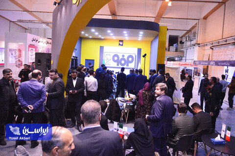 غرفه فولاد مبارکه در سومین روز پنجمین نمایشگاه بین‌المللی زنجیره تامین فولاد کرمان