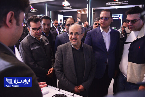 چهارمین روز پنجمین نمایشگاه بین‌المللی زنجیره تامین فولاد کرمان