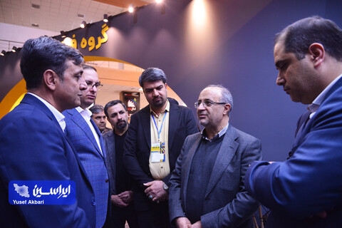 غرفه فولاد مبارکه در چهارمین روز پنجمین نمایشگاه بین‌المللی زنجیره تامین فولاد کرمان