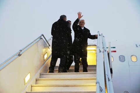 معاون اول رئیس‌جمهور آلماتی را به مقصد تهران ترک کرد