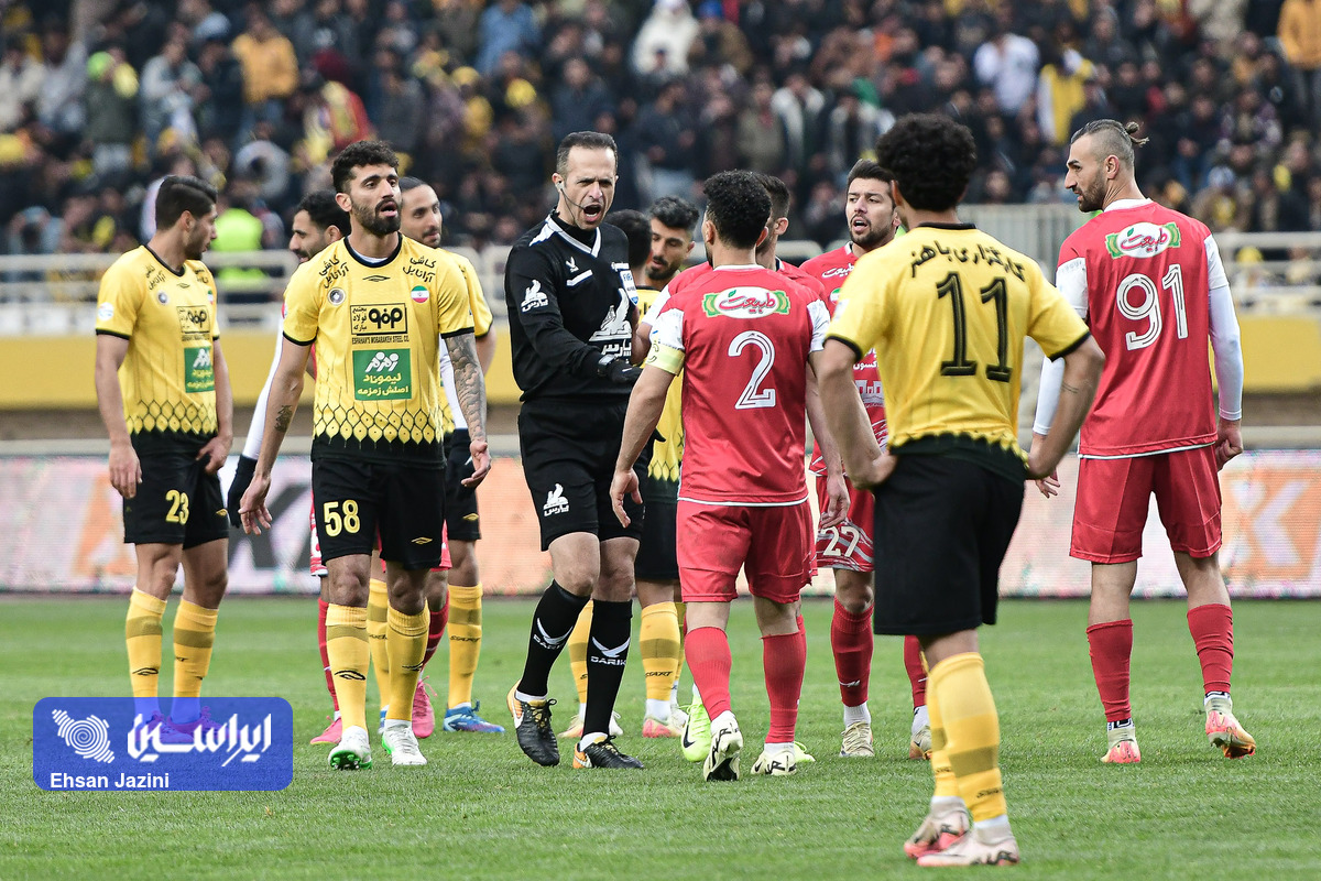 اعلام جرایم انضباطی دیدار سپاهان - پرسپولیس