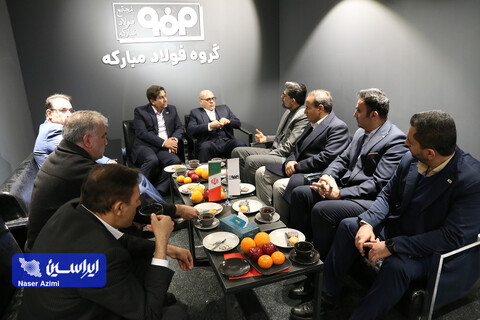 غرفه فولاد مبارکه در سومین نمایشگاه بین المللی تجارت با اوراسیا