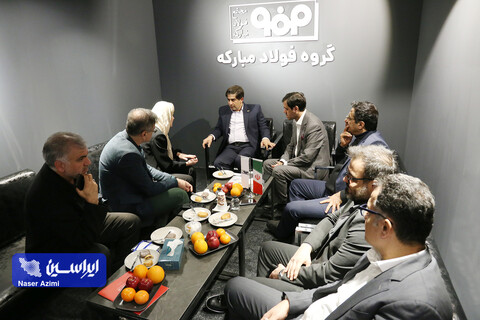 غرفه فولاد مبارکه در سومین نمایشگاه بین المللی تجارت با اوراسیا