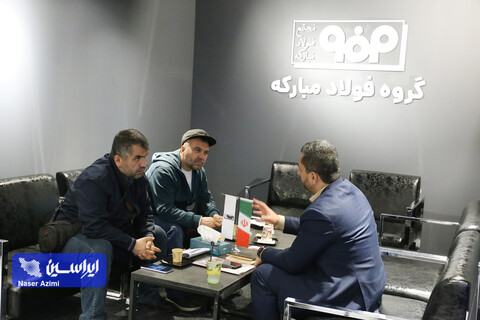 غرفه فولاد مبارکه در دومین روز نمایشگاه بین المللی تجارت با اوراسیا