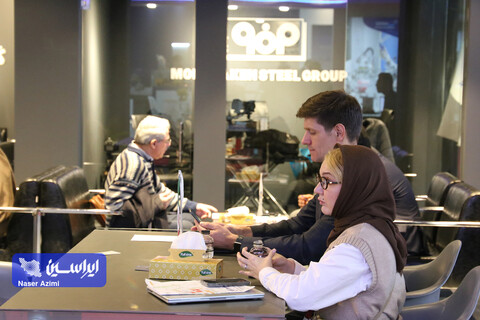 غرفه فولاد مبارکه در دومین روز نمایشگاه بین المللی تجارت با اوراسیا