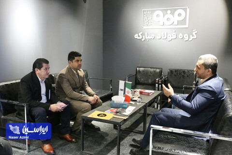 غرفه فولاد مبارکه در دومین روز نمایشگاه بین المللی تجارت با اوراسیا