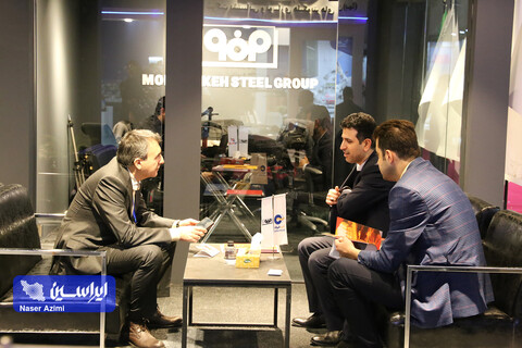 غرفه فولاد مبارکه در سومین روز نمایشگاه بین المللی تجارت با اوراسیا