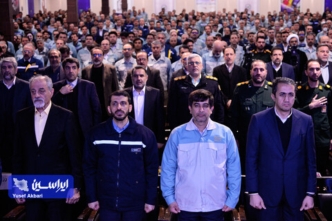 آیین تكریم و معارفه مدیرعامل شركت فولاد مباركه