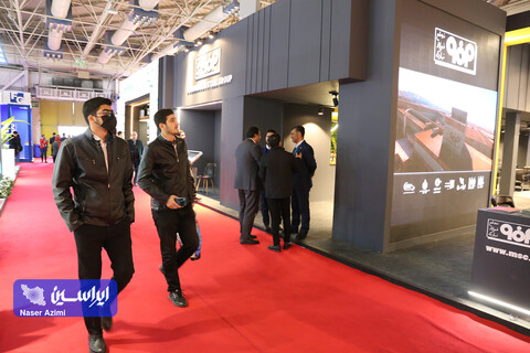 غرفه فولاد مبارکه در چهارمین روز نمایشگاه بین المللی تجارت با اوراسیا