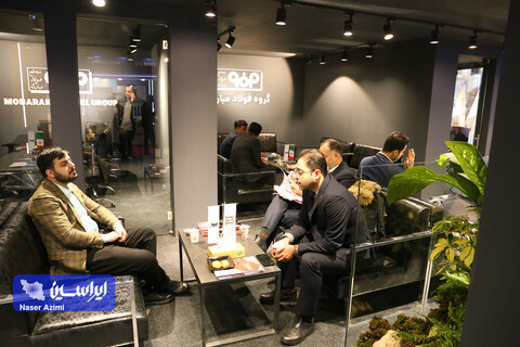 غرفه فولاد مبارکه در چهارمین روز نمایشگاه بین المللی تجارت با اوراسیا