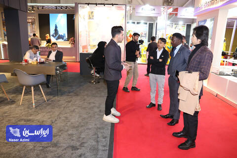 غرفه فولاد مبارکه در چهارمین روز نمایشگاه بین المللی تجارت با اوراسیا