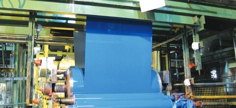 افزایش کیفیت ورق رنگی خاص لوازم‌خانگی فولاد مبارکه به عدد ۸۷.۵۵