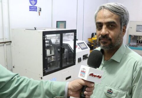 بومی‌سازی دستگاه تعیین استحکام فشاری گندله در فولاد هرمزگان