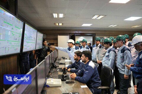 بازدید مدیرعامل گروه فولاد مبارکه از فولاد سنگان