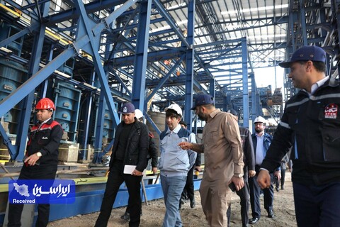 بازدید مدیرعامل گروه فولاد مبارکه از مجموعه اٌپال