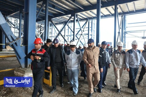 بازدید مدیرعامل گروه فولاد مبارکه از مجموعه اٌپال