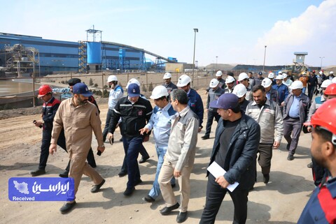 بازدید مدیرعامل گروه فولاد مبارکه از مجموعه اٌپال