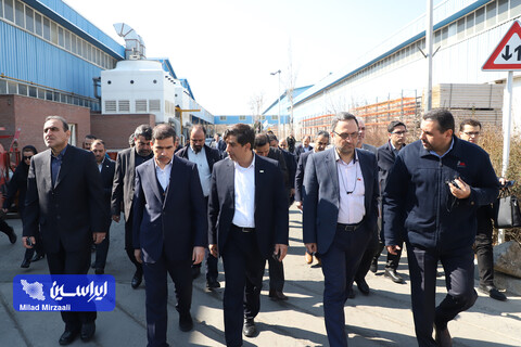 مراسم تحویل آخرین واحد لوکوموتیو مجتمع فولاد مبارکه