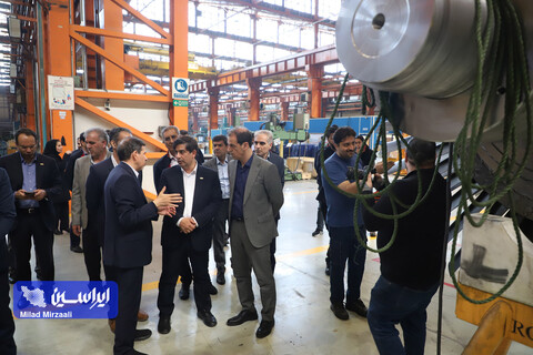 مراسم تحویل آخرین واحد لوکوموتیو مجتمع فولاد مبارکه