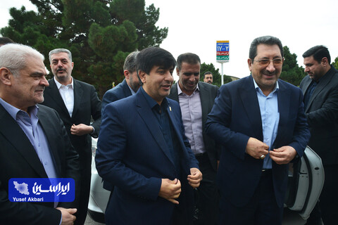 بازدید وزیر صمت از فولاد مبارکه در آخرین روز سال