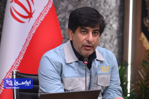 بازدید وزیر صمت از فولاد مبارکه در آخرین روز سال