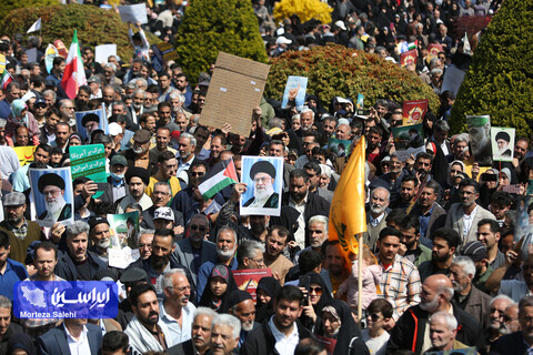 راهپیمایی روز قدس در اصفهان