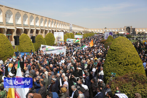 راهپیمایی روز قدس در اصفهان