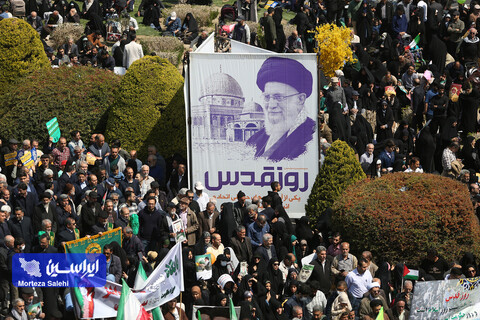 راهپیمایی روز قدس در اصفهان