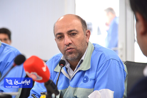 نشست مدیرعامل گروه فولاد مبارکه با مسئولین شرکت صناپ