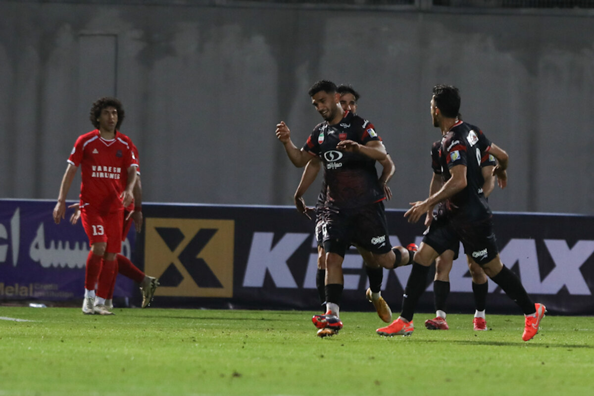 برتری پرسپولیس در قائم‌شهر با گل بازیکن جوان