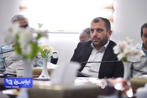 نشست مدیرعامل گروه فولاد مبارکه با مدیرعامل و مدیران شرکت فولاد و نورد سبا