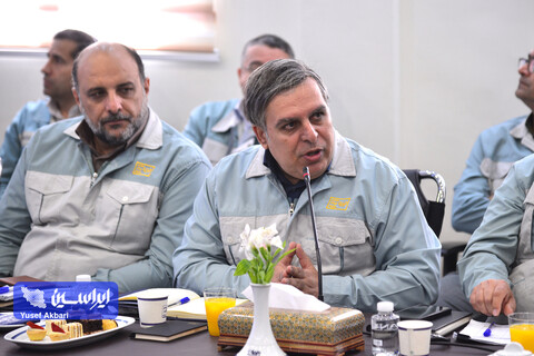 نشست مدیرعامل گروه فولاد مبارکه با مدیرعامل و مدیران شرکت فولاد و نورد سبا