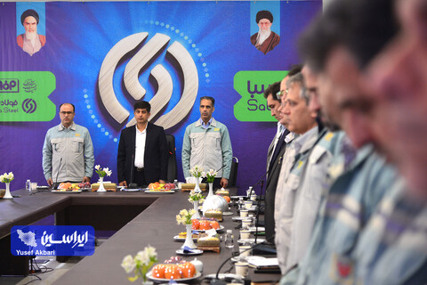 نشست مدیرعامل گروه فولاد مبارکه با مدیرعامل و مدیران شرکت فولاد و نورد سبا