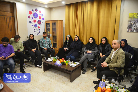 بازدید مدیر روابط عمومی گروه فولاد مبارکه از پایگاه خبری تحلیلی ایراسین