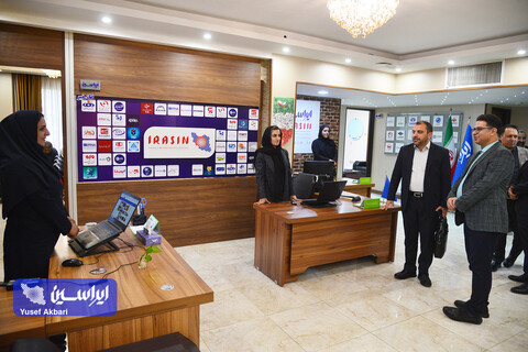 بازدید مدیر روابط عمومی گروه فولاد مبارکه از پایگاه خبری تحلیلی ایراسین