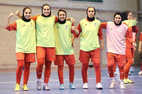 پایان تمرینات تیم ملی فوتسال بانوان