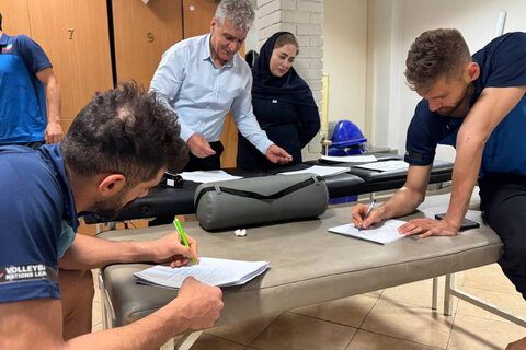 پرونده پزشکی برای ملی‌پوشان تشکیل شد