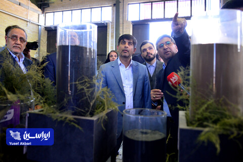 بازدید مدیرعامل گروه فولاد مبارکه از پردیس توسعه فناوری‌های راهبردی فولاد مبارکه و آزمایشگاه توسعه صنعت ۴.۰