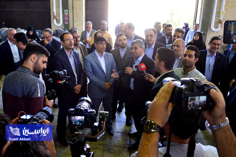 بازدید مدیرعامل گروه فولاد مبارکه از پردیس توسعه فناوری‌های راهبردی فولاد مبارکه و آزمایشگاه توسعه صنعت ۴.۰