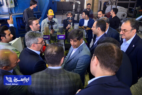 بازدید مدیرعامل گروه فولاد مبارکه از پردیس توسعه فناوری‌های راهبردی فولاد مبارکه و آزمایشگاه توسعه صنعت ۴.۰
