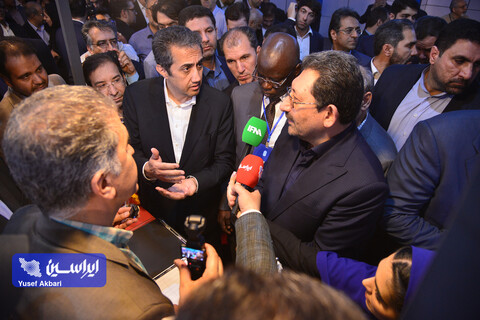 بازدید وزیر صمت از نمایشگاه ایران اکسپو 2025 در روز اول