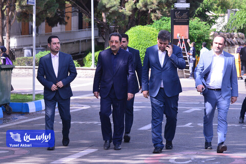 بازدید وزیر صمت از نمایشگاه ایران اکسپو 2025 در روز اول