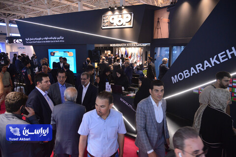 غرفه گروه فولاد مبارکه در دومین روز نمایشگاه ایران اکسپو 2025