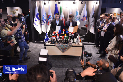 غرفه گروه فولاد مبارکه در دومین روز نمایشگاه ایران اکسپو 2025