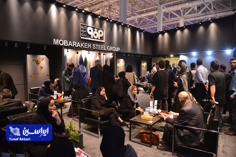 غرفه گروه فولاد مبارکه در دومین روز نمایشگاه ایران اکسپو 2025